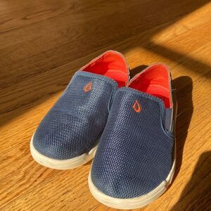 Olukai Kahu Mama Navy Slip On Boy’s Shoes - 10
